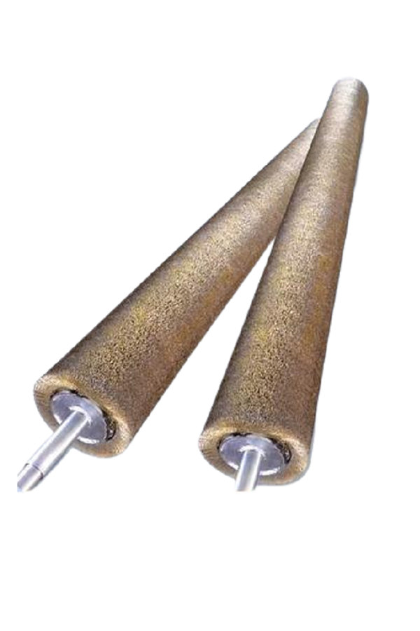 custom size high density stainless steel wire brush roller for industrial deburring machine